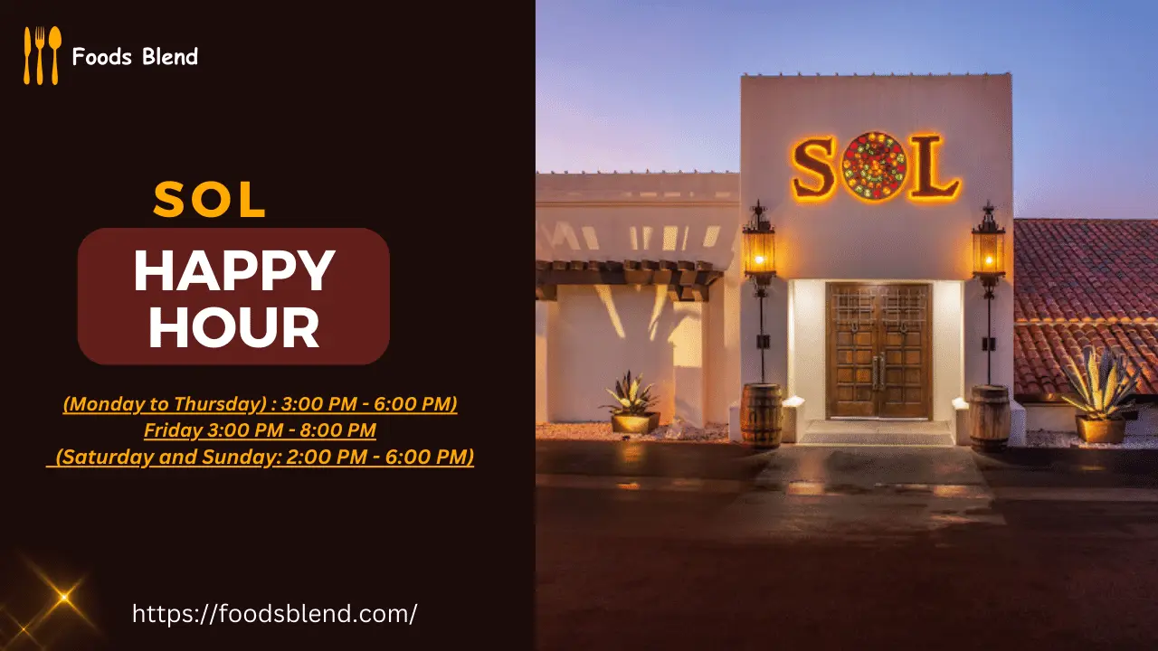 Sol happy hour