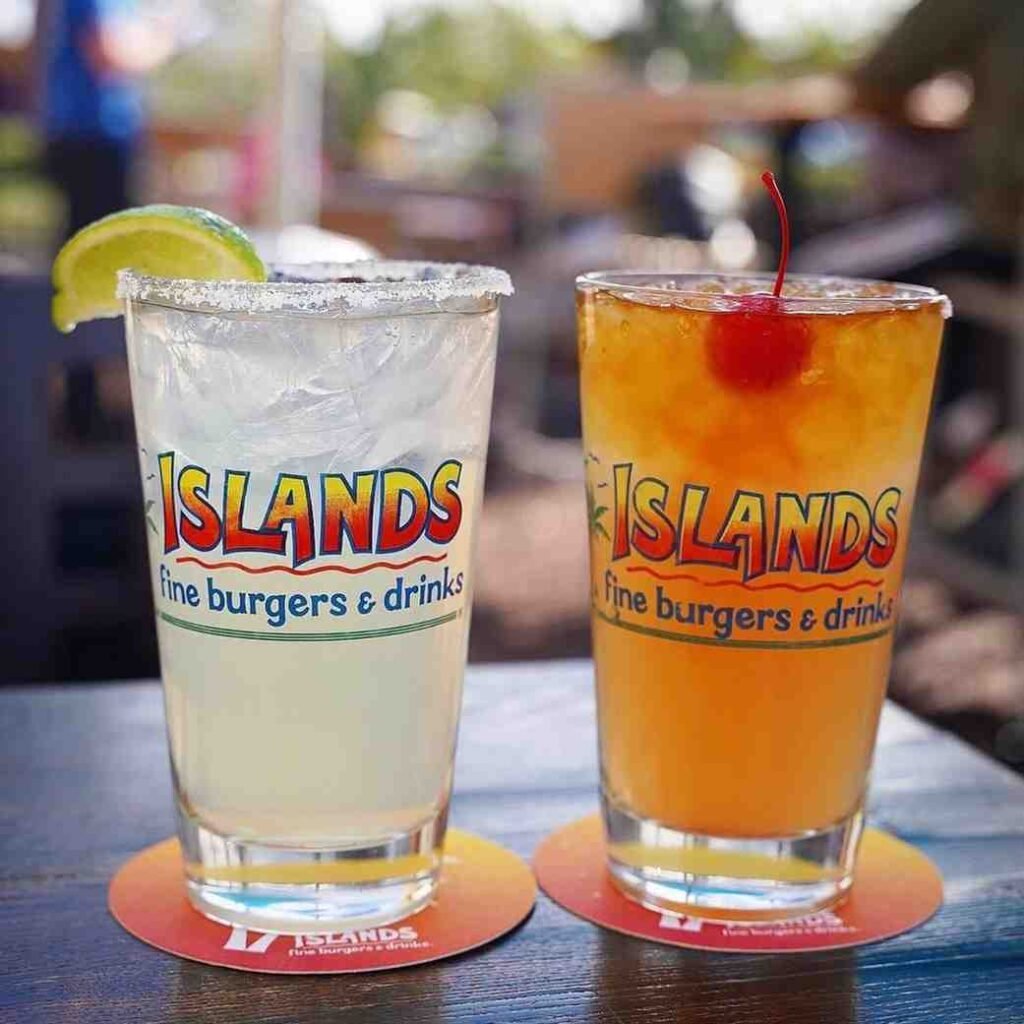 Islands Drink Menu