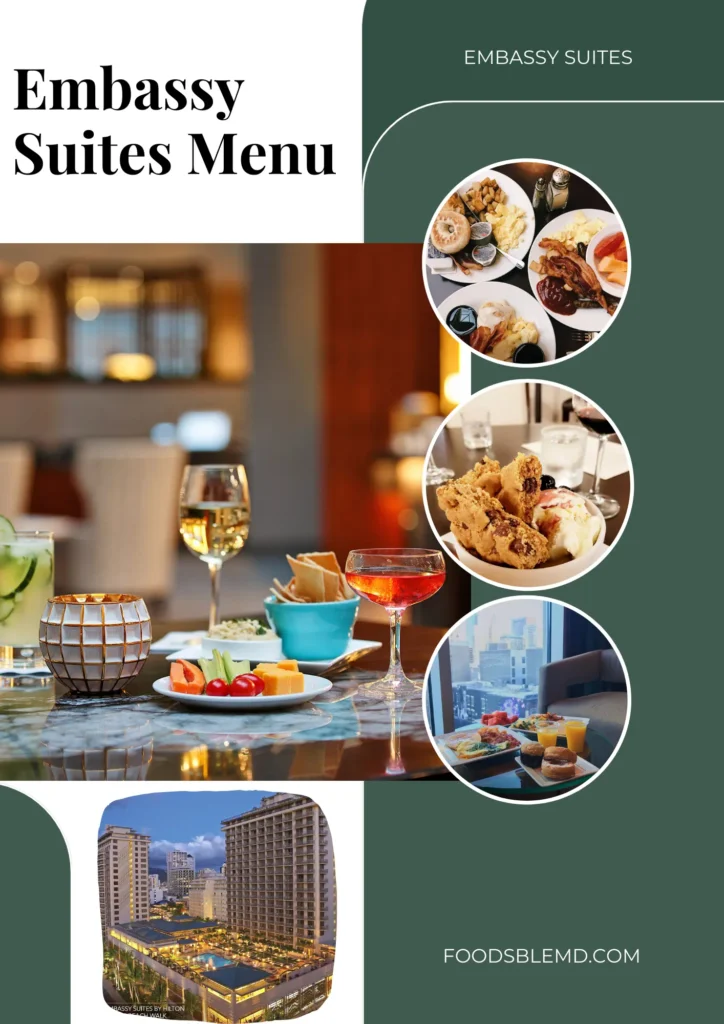 Embassy Suites Happy Hour Menu