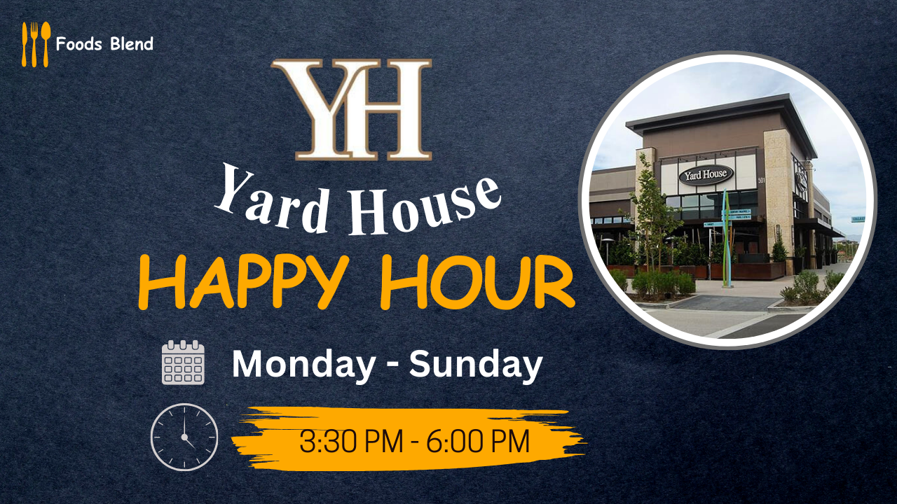 Yard House Happy Hour